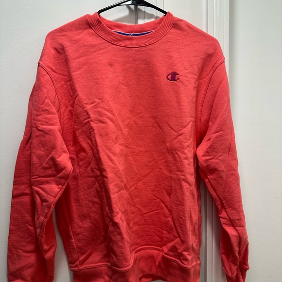 Champion Other - Champion Men's Vibrant Coral Crewneck Sweater